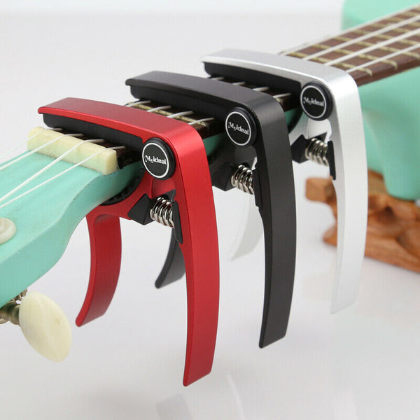 Meideal Aluminum Alloy Ukulele Capo Designed for 4 Strings Ukulele Exquisit