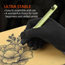 Hand Poke Stick Tattooing Supplies Set w/ 15Pcs Needles Bandage Grommets DIY