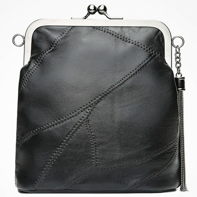 Mini Chain Sheepskin Women Shoulder Bags Solid Rivet Tassel Crossbody Bags  D3H3