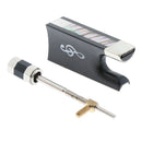 1 Set Full Size Violin Fiddle Bow Ebony Frog Screw for Violin Fiddle Lovers