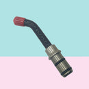 Dental Optical Fiber Curing Light Guide Rod Tip Glass LED Tip Black 8*12*22mm
