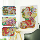5D DIY Special Shaped Diamond Painting Santa Claus Cross Stitch Mosaic Kit