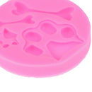 Dog foot bone shape silicone mold fondant chocolate cake decoration mold tool