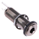 1pc Long Threaded Stereo Brown Copper Output Jack for Electric Guitar Bass A
