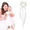 Heart Shaped Fairy Wand Foam Magic Wand Walking Stick for Kid Girls Gifts