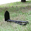 Military Portable Folding Shovel Multi Purpose Steel Spade Outdoor Survive Tool