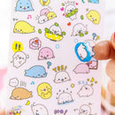 6Pcs Cute Cartoon Korean Decorative Stickers Adhesive Stickers DIY Stickers 2019
