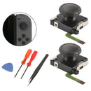 2x Analog Joystick Thumbstick Rocker Module with Tools for Switch Joy-Con SXI