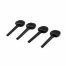 4Pcs Wooden Cello Pliers Black Shaft Handle Musical Instruments Accessory tool