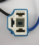 H4 Headlight Headlamp H4 Light Bulbs Relay Wiring Harness 4 Ceramic Socket Plug