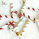 100 Pcs Christmas TREE Hanging Candy Cane Ornaments Festival Party Xmas Tre C3L1