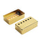 2 Pieces Copper Guitar Pickup Covers for Les Paul Electric Guitar Parts Golden