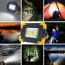 Emergency USB Rechargeable LED Work Inspection Light Waterproof Outdoor Lamp