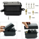 Universal 12V Car Marine 6-Way Relay+ 6-Slot Blade Fuse Holder Box Block