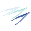 10X'Reptiles Feeder Tweezer Plastic Terrarium Clamp Feeding Tongs.Tool SkidClips