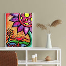 5D DIY Full Drill Diamond Painting Sunflower Cross Stitch Craft Kit (0555)