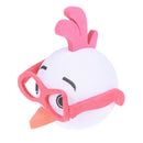 1Pc Cute glasses chickens car antenna pen topper aerial eva ball decor toME