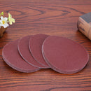 30pcs/set 125mm 80 Meshes Round Self-adhesive Sand Paper Flocking Sandpaper A