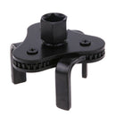 45 Steel 3 Jaw Oil Filter Wrench Tool for Car Repair Adjustable Two Way Oil
