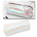 DIY Double Color Sequins Glitter Handbag Pencil Case Cosmetic Bag Makeup Po A6J8