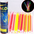 1Box 7 Color Glow Sticks Light Sticks Shinning Fluorescence Light Brace Hn