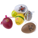 6PCs Easter Egg Hanging Strings Lanyard for Easter Decor With Short Wrist R BX