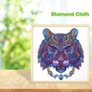 5D DIY Special Shaped Diamond Painting Lion Head Cross Stitch Mosaic Kits