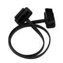 16pin Male to Female    OBD2 Adapter Diagnostic Connector Cable Flat
