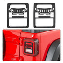 Rear Taillights Light Guard Tail Light Cover for 2018-2019 Jeep Wrangler JL