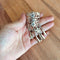Women Alloy Comb Hair Clips Pin Flower Hairpins Bell Tassel Hairpin Accessories