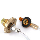 Gas Stove Propane Refill Adapter Burner Flat Cylinder Tank For Outdoor Camping