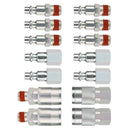 14 Pieces 1/4 Inch Npt Quick Connect Air Coupler And Plug Kit for Air Compr T5A2