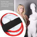 Portable Collapsible 40x40cm Lighting Modifier Softbox for LED Light Panel