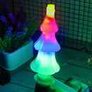 Flashing E27 Christmas Tree Shaped Light Bulb AC 85-265V RGB LED Lamp for H