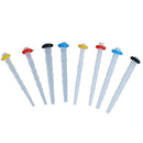 200pcs Dental Fiber Post Glass Quartz Teeth Restorative Refilled Pipe 1.2-1. OZ
