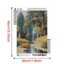 5D DIY Full Drill Diamond Painting Landscape Cross Stitch Craft Kit (W1655)