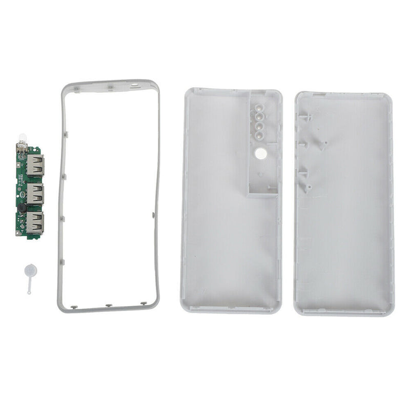3 USB power bank charger circuit board 18650 Li-ion case shell diy ki3cB