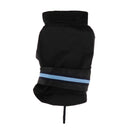 Pet Dog Waterproof Clothes with LED Luminous Strip Reflective Coat Black S
