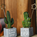 Creative Forgetting Message Folder Photo Paper File Memo Clip Business Card