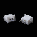 10X10x15mm 2 Pin SPST ON/OFF Soldering Terminal Boat Rocker Switch 3A AC 250V