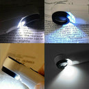 40X Magnifying Magnifier Glass Jeweler Eye Jewelry Loupe Loop with 2 LED Li K0M8