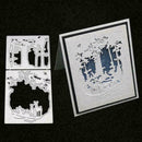 Christmas Tree Dies Cut Card Template Embossing Cutting Die Scrapbooking De S0P3