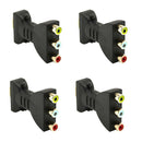 4Pcs HDMI to AV Male to Female Vedio Audio Converter for Home Theater DVD