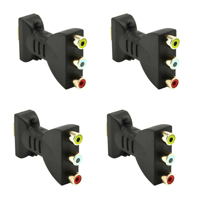 4Pcs HDMI to AV Male to Female Vedio Audio Converter for Home Theater DVD