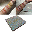16 Colors Beauty Glazed Eye Shadows Palette Matte Glitter Eyeshadow Cosmeti L3L3