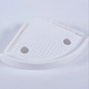 Plastic Bathroom Kitchen Shower Shelf Corner Bath Storage Rack Wall Mounted