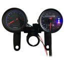 12V Motorcycle ATV Scooter 13000 RPM Tachometer Km/H Speedometer Dual Displ