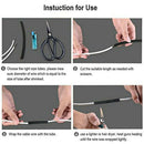 130pcs Boxed Black 3:1 With Glue Waterproof Double Wall Heat Shrinkable  SQX