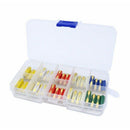 60 Pcs Gbc European German Car Blade Assortment Bakelite Copper Auto Fuse 5 E2P8