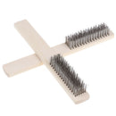 2PCS/Set Stainless Steel Brush Small Wire Brushes For Metal Rust Cleaning  OZ